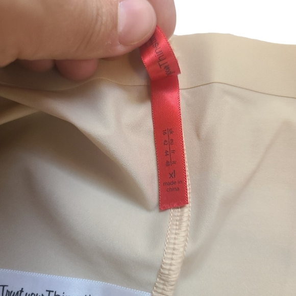 SPANX Thinstincts High-Waisted Mid-Thigh Short Soft Nude Size XL - Picture 7 of 8